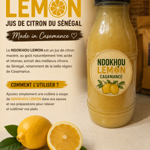 Ndokhou Lemon jus de citron sénégal